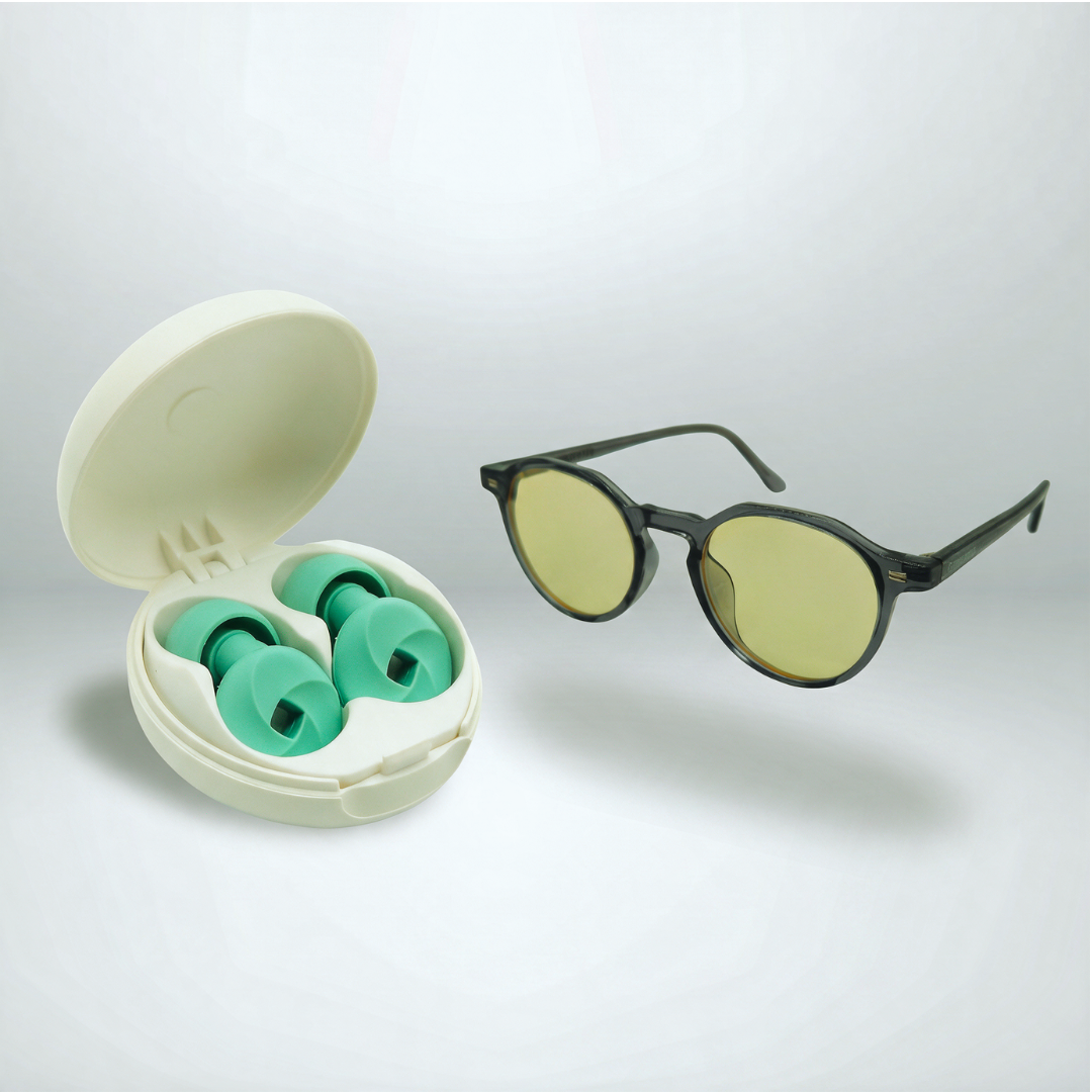 Glasses & Earplugs