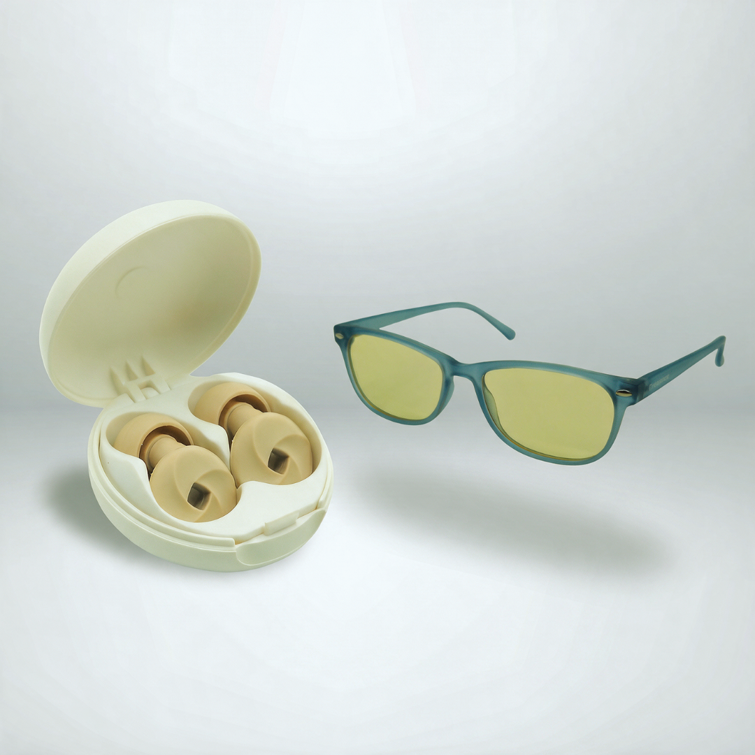 Glasses & Earplugs